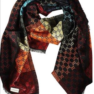 Gucci Multicolored Shawl NWOB